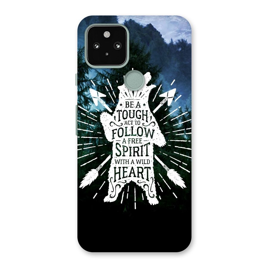 Follow Spirit Heart Back Case for Google Pixel 5