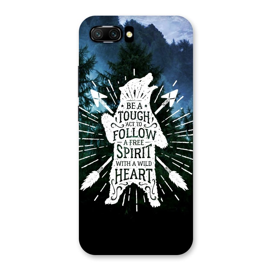 Follow Spirit Heart Back Case for Honor 10