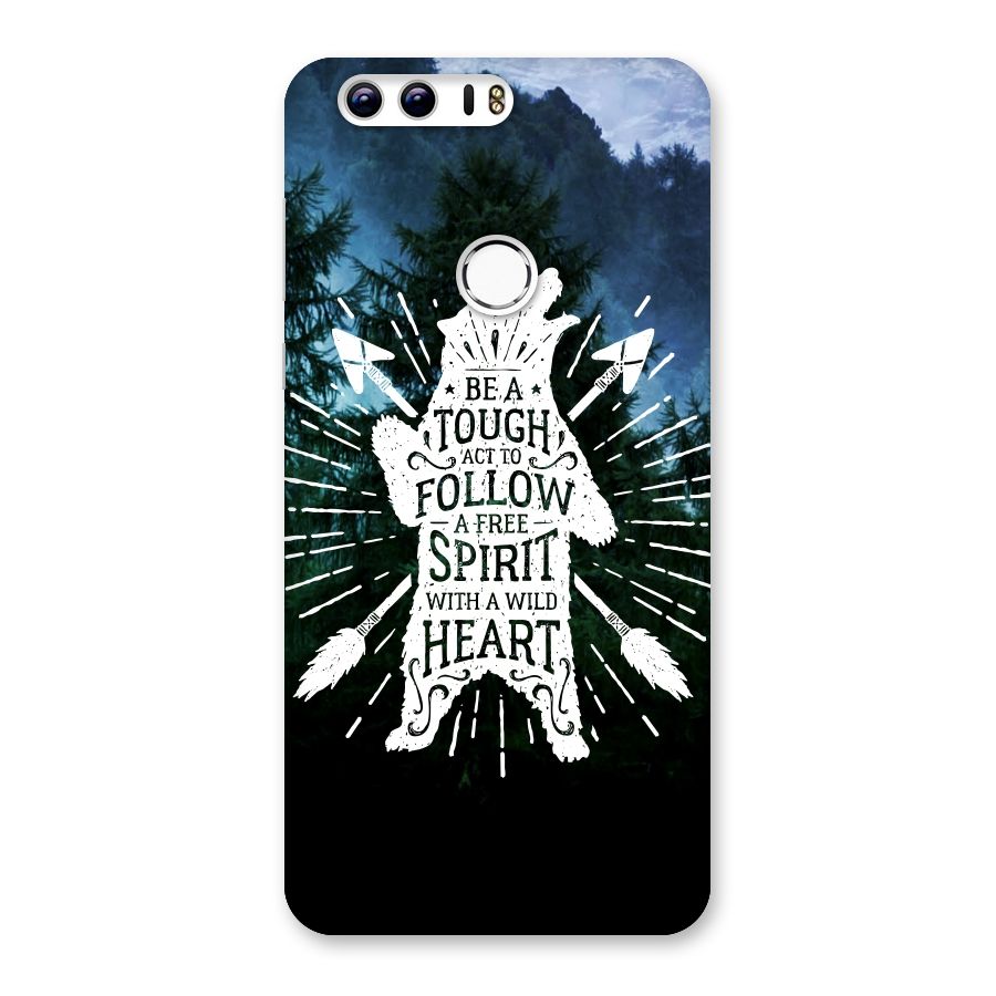 Follow Spirit Heart Back Case for Honor 8
