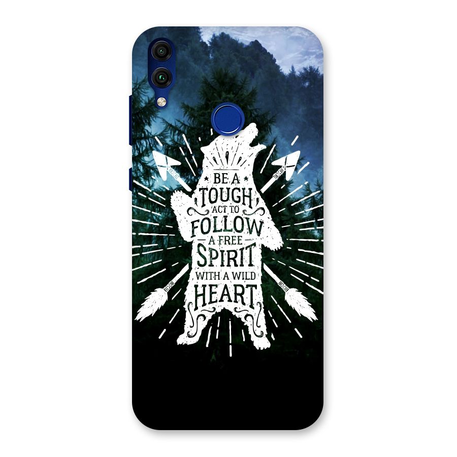 Follow Spirit Heart Back Case for Honor 8C