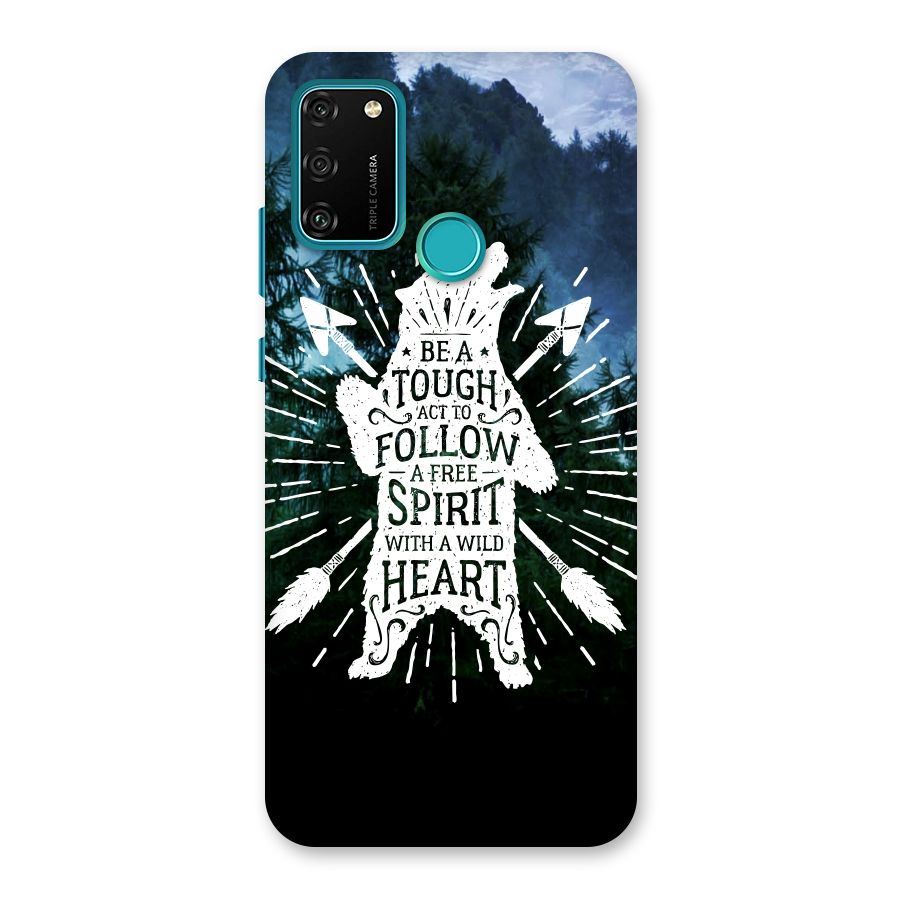 Follow Spirit Heart Back Case for Honor 9A