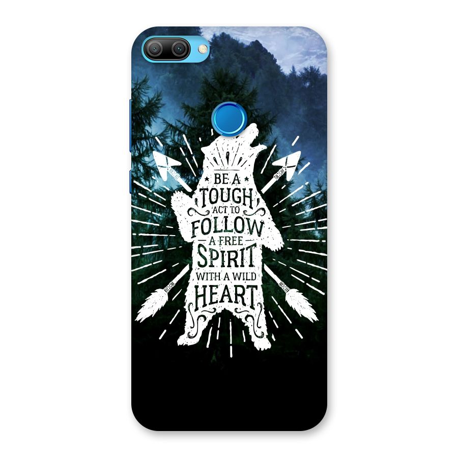 Follow Spirit Heart Back Case for Honor 9N