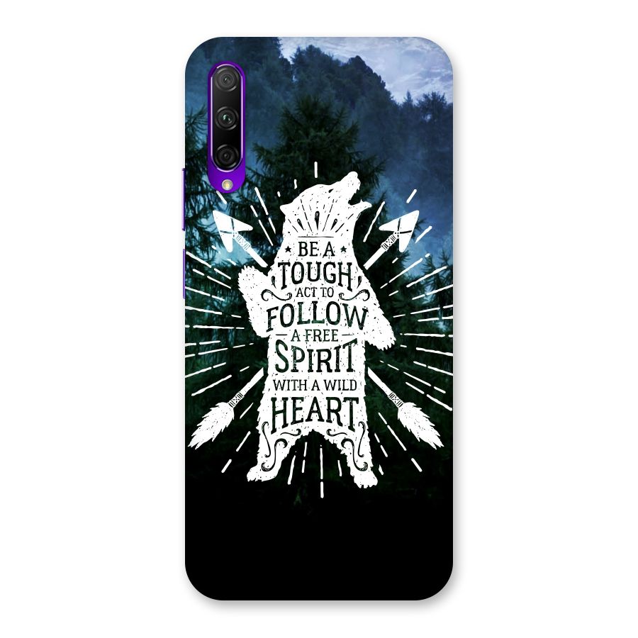 Follow Spirit Heart Back Case for Honor 9X Pro