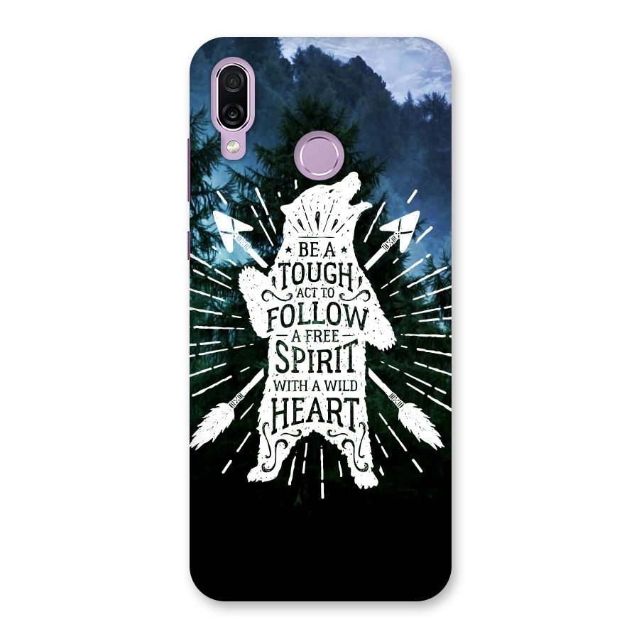 Follow Spirit Heart Back Case for Honor Play