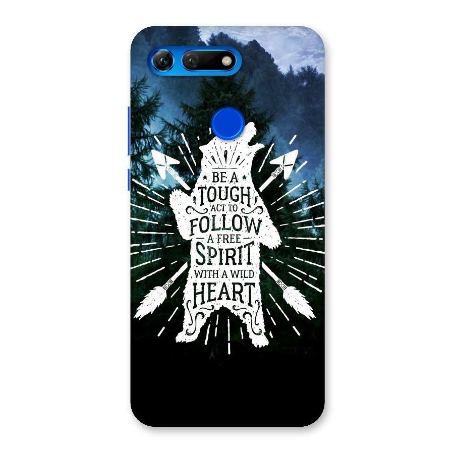 Follow Spirit Heart Back Case for Honor View 20