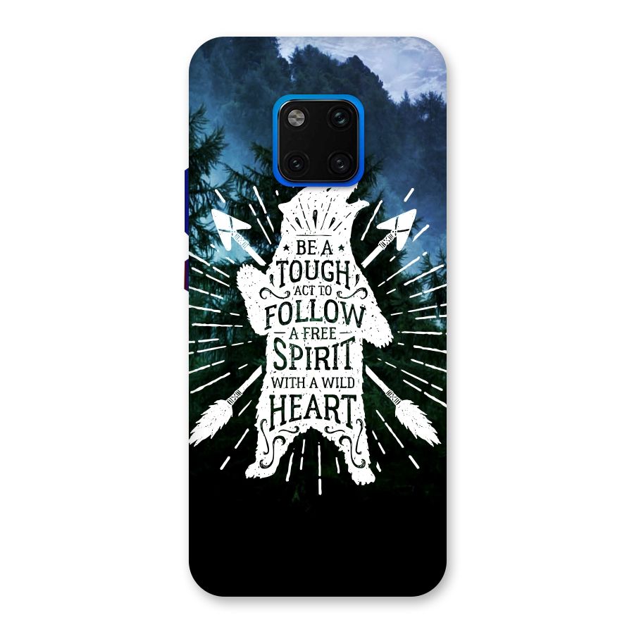 Follow Spirit Heart Back Case for Huawei Mate 20 Pro