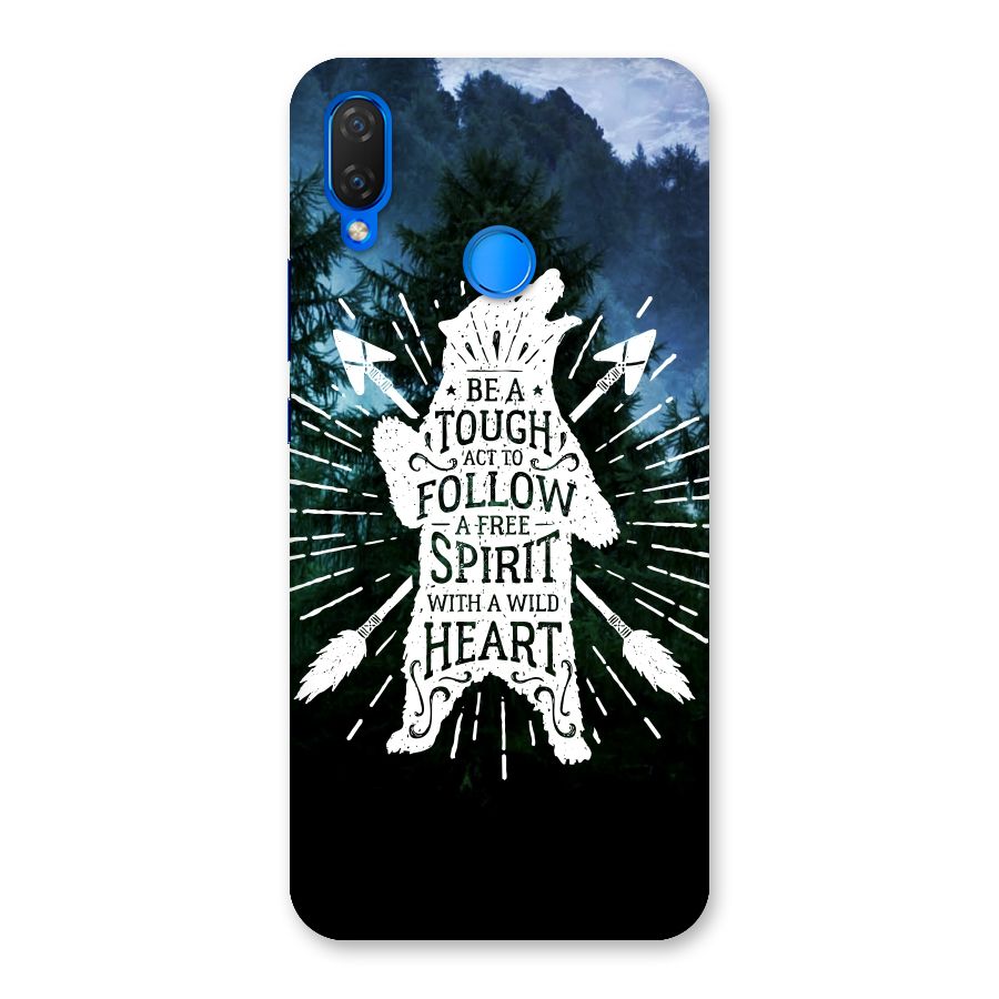 Follow Spirit Heart Back Case for Huawei P Smart+