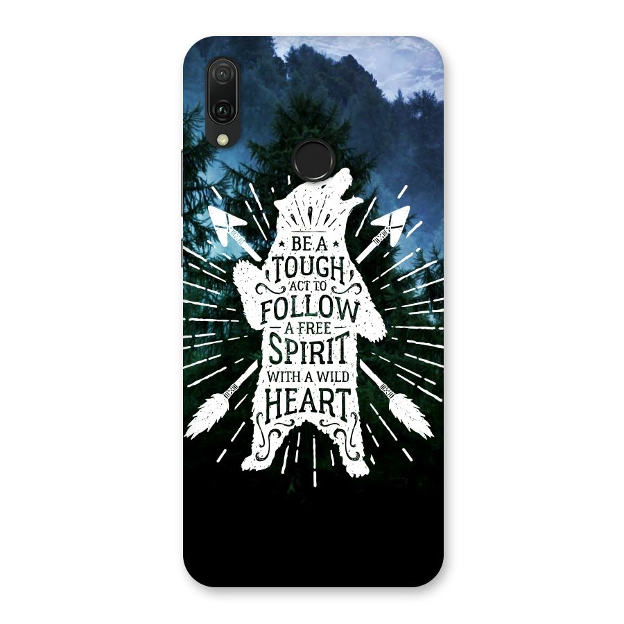 Follow Spirit Heart Back Case for Huawei Y9 (2019)