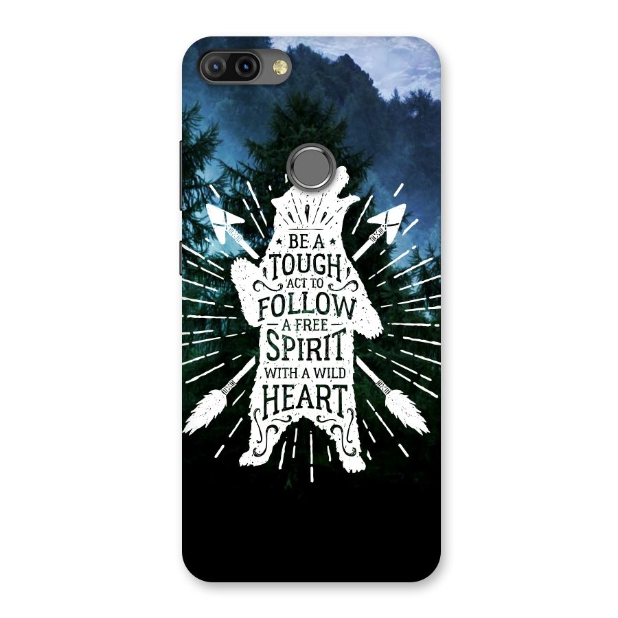 Follow Spirit Heart Back Case for Infinix Hot 6 Pro