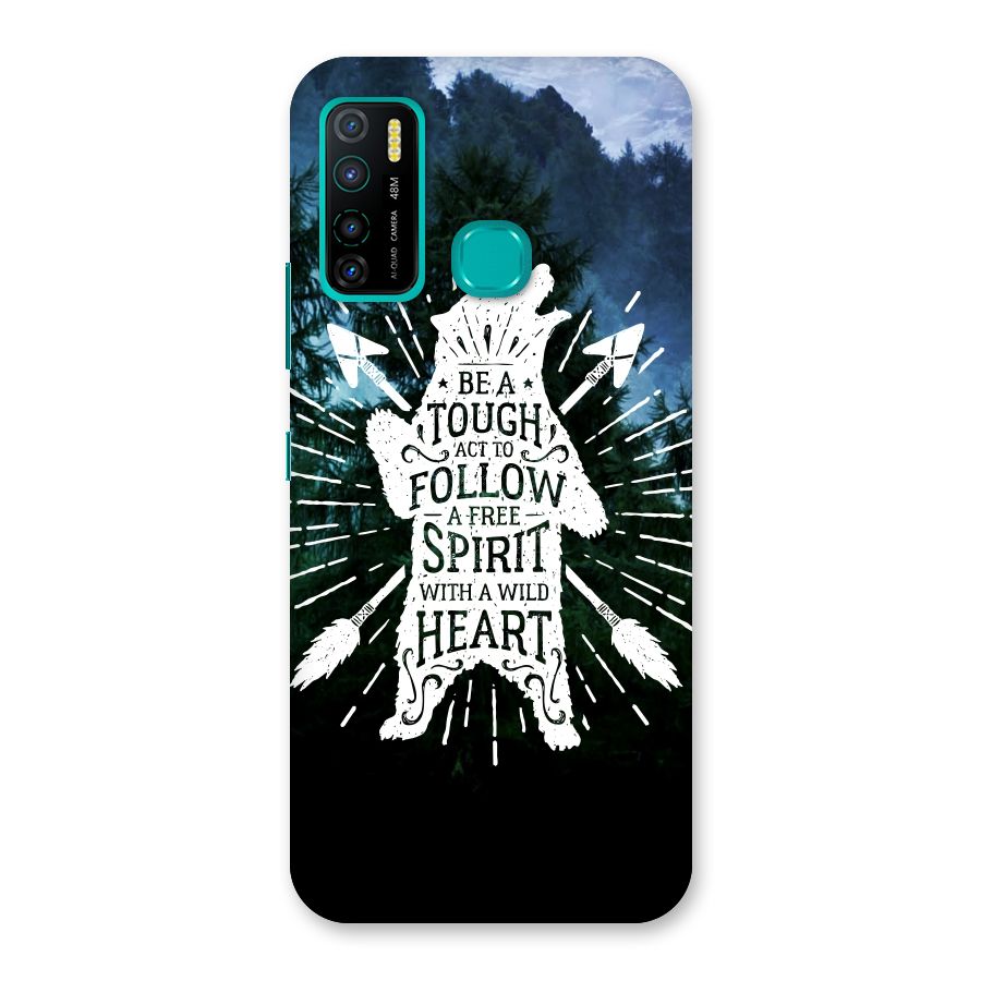 Follow Spirit Heart Back Case for Infinix Hot 9 Pro