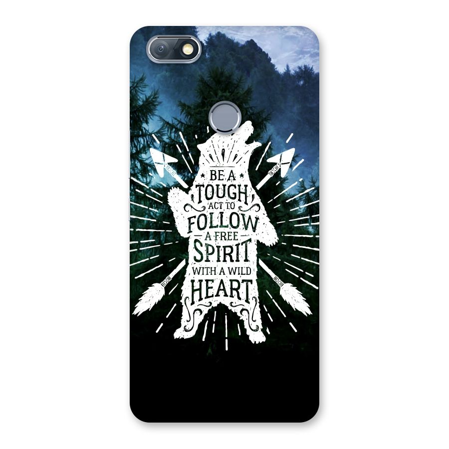 Follow Spirit Heart Back Case for Infinix Note 5