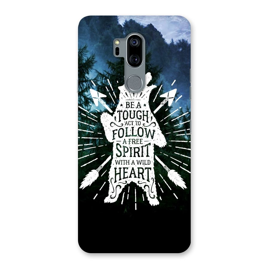 Follow Spirit Heart Back Case for LG G7