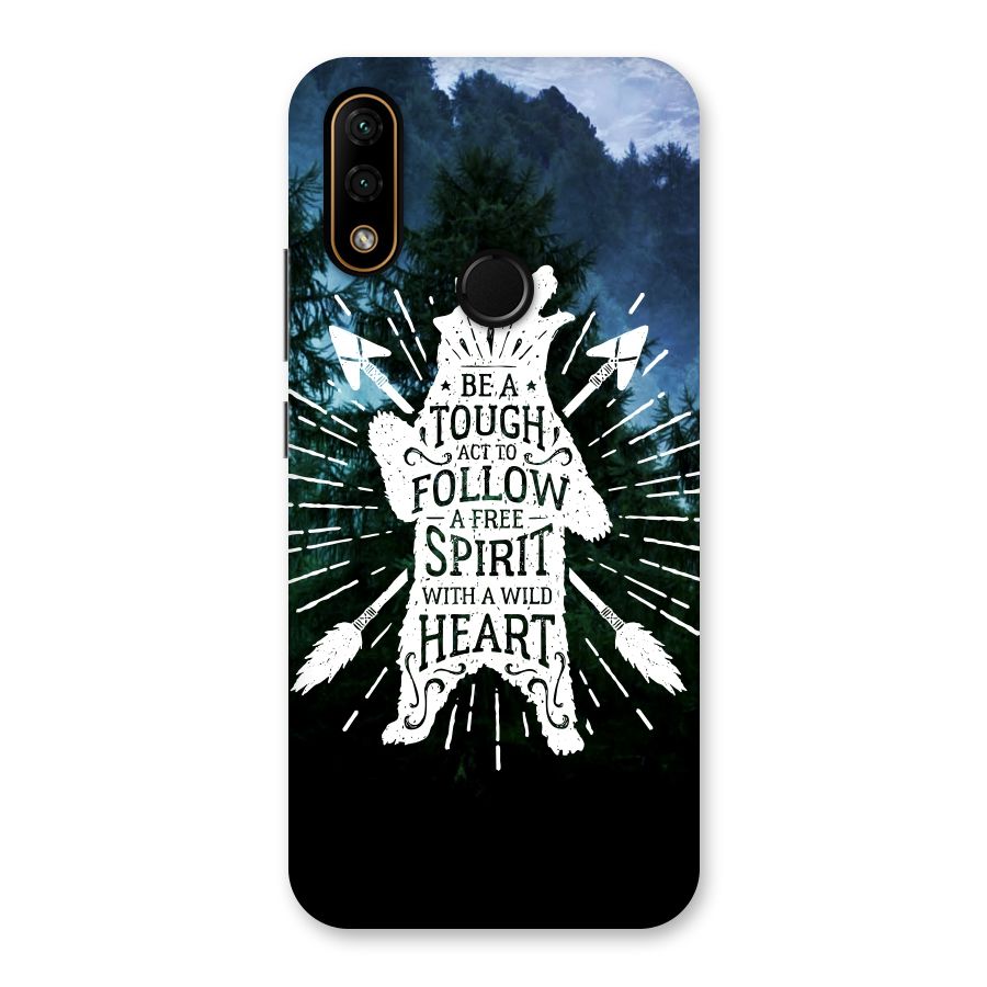 Follow Spirit Heart Back Case for Lenovo A6 Note