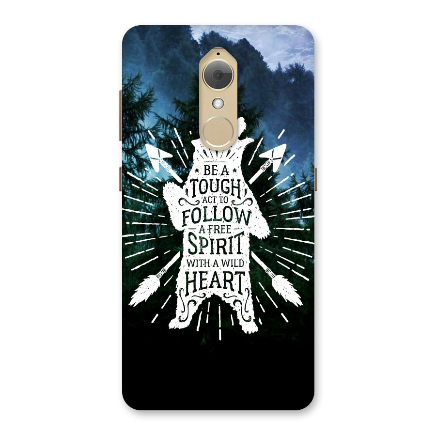 Follow Spirit Heart Back Case for Lenovo K8