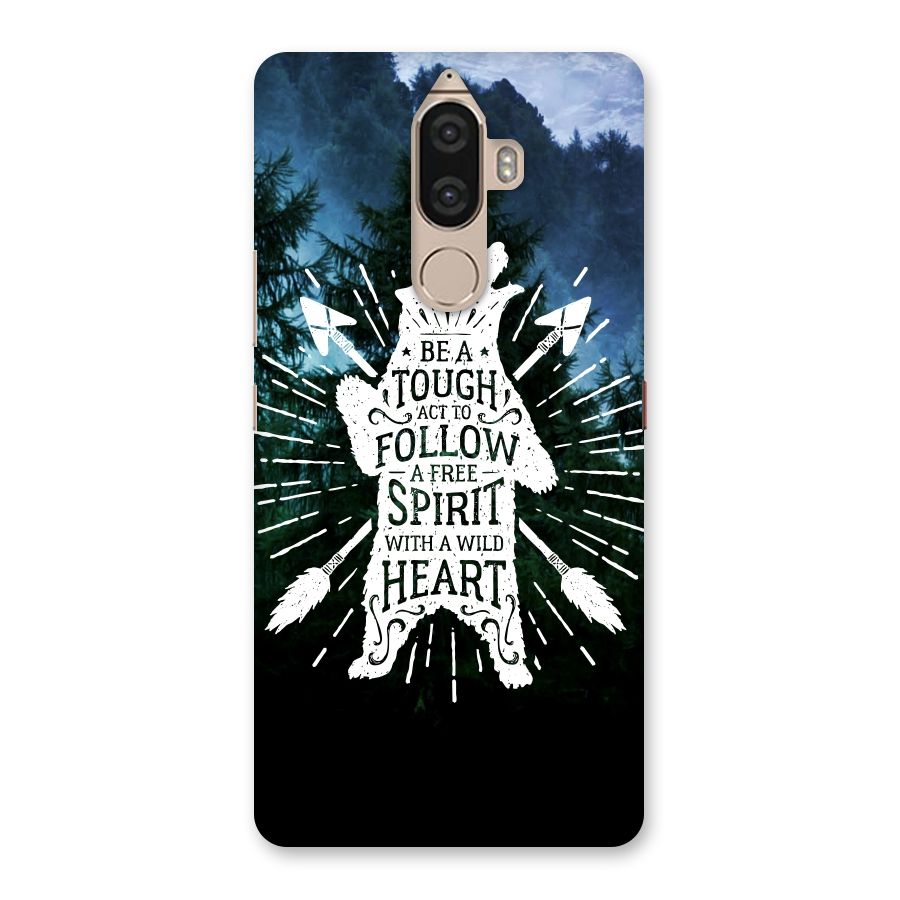 Follow Spirit Heart Back Case for Lenovo K8 Note