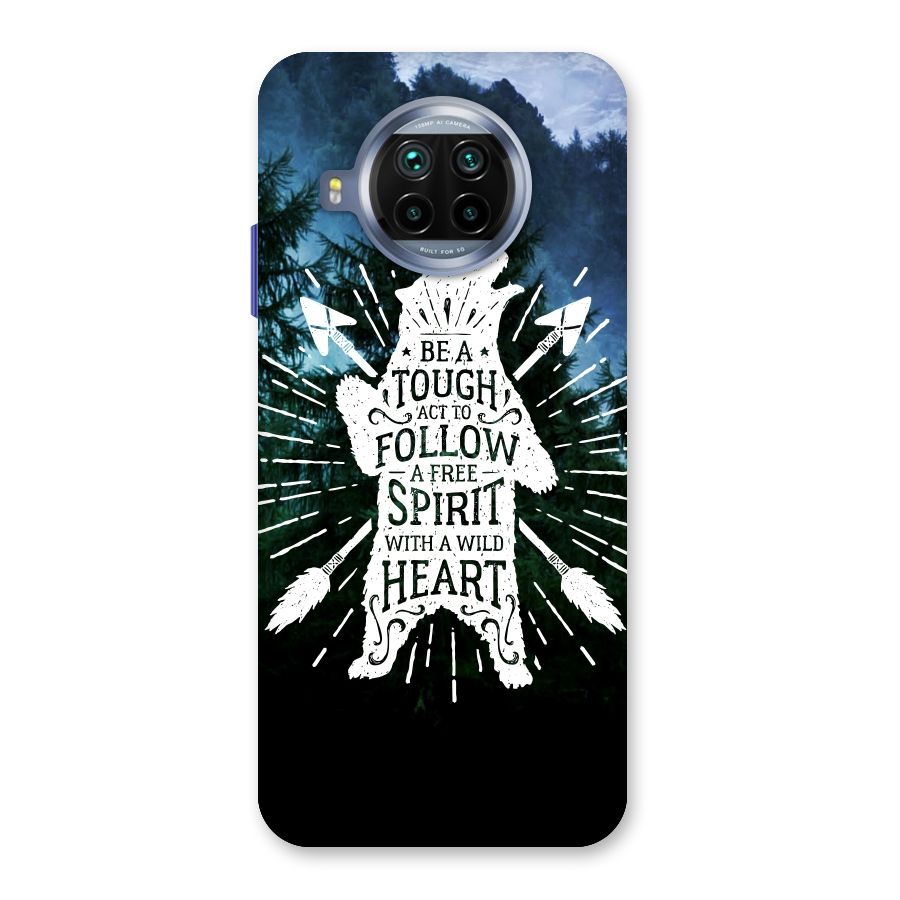 Follow Spirit Heart Back Case for Mi 10i