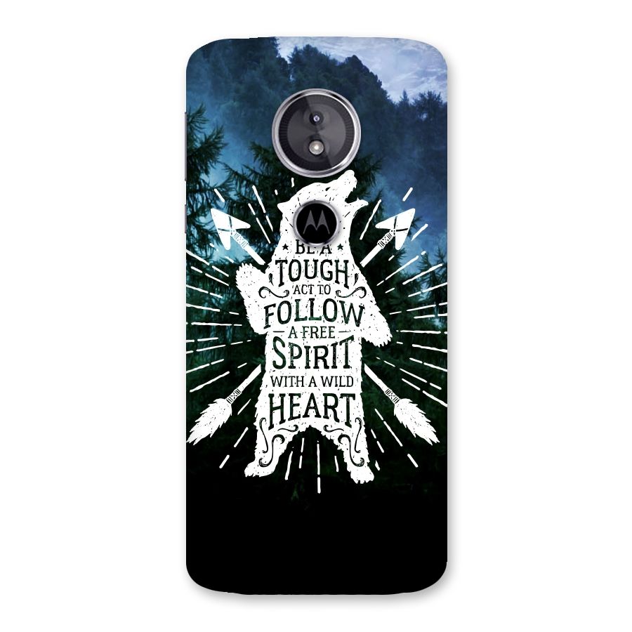 Follow Spirit Heart Back Case for Moto E5
