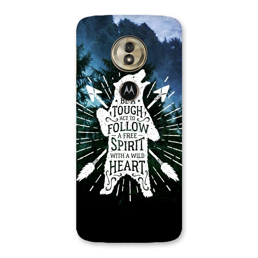 Follow Spirit Heart Back Case for Moto G6 Play