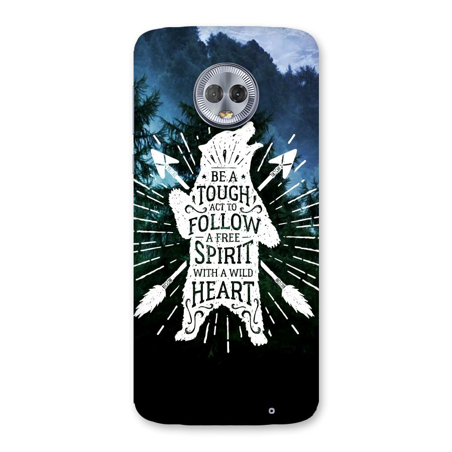 Follow Spirit Heart Back Case for Moto G6 Plus