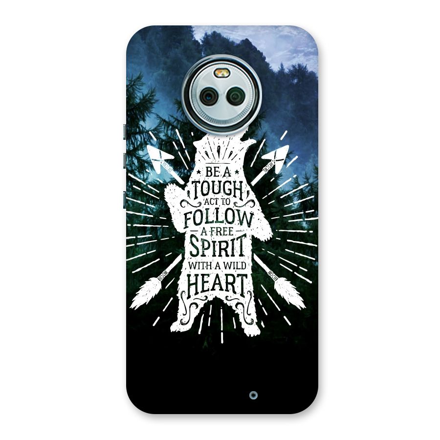 Follow Spirit Heart Back Case for Moto X4