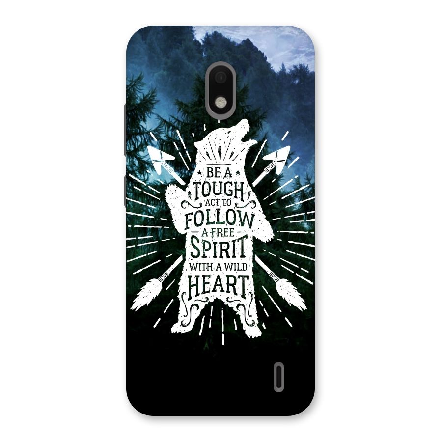 Follow Spirit Heart Back Case for Nokia 2.2