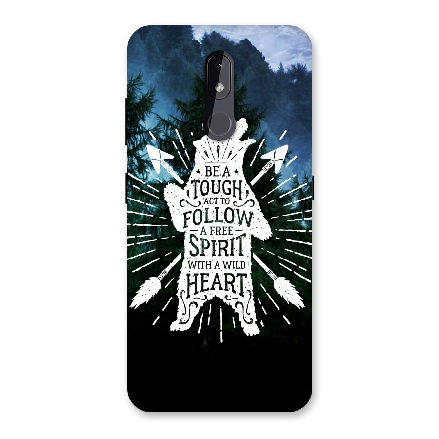 Follow Spirit Heart Back Case for Nokia 3.2