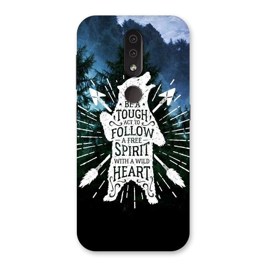 Follow Spirit Heart Back Case for Nokia 4.2