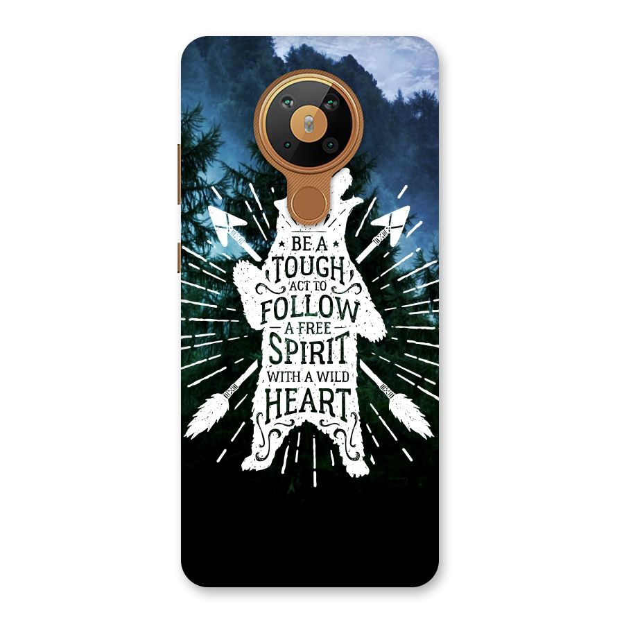 Follow Spirit Heart Back Case for Nokia 5.3