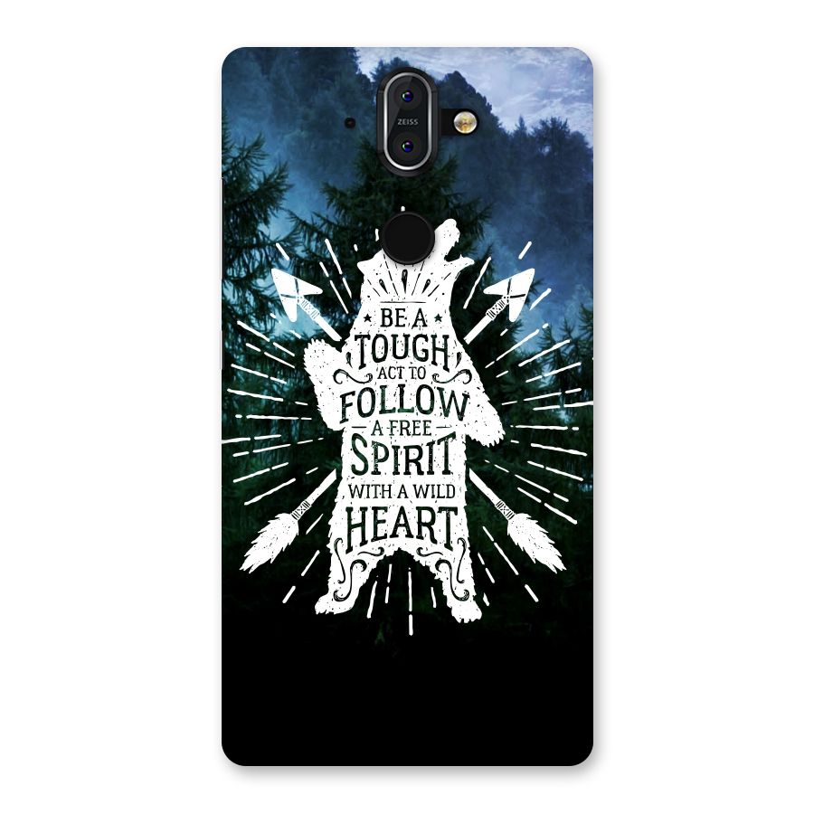 Follow Spirit Heart Back Case for Nokia 8 Sirocco