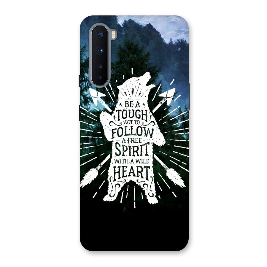 Follow Spirit Heart Back Case for OnePlus Nord