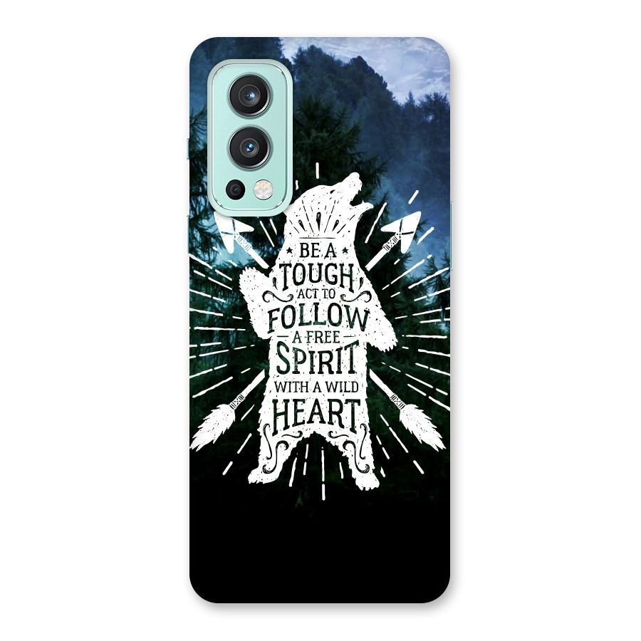 Follow Spirit Heart Back Case for OnePlus Nord 2 5G