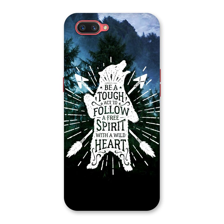 Follow Spirit Heart Back Case for Oppo A3s