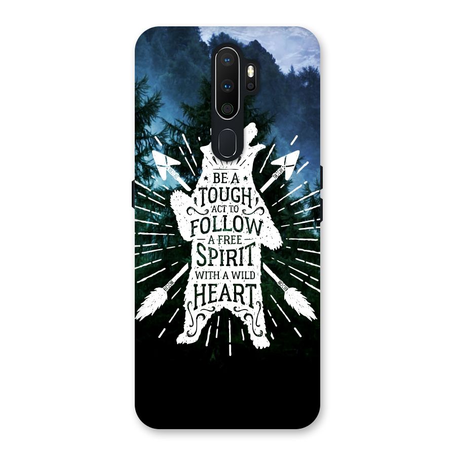 Follow Spirit Heart Back Case for Oppo A5 (2020)