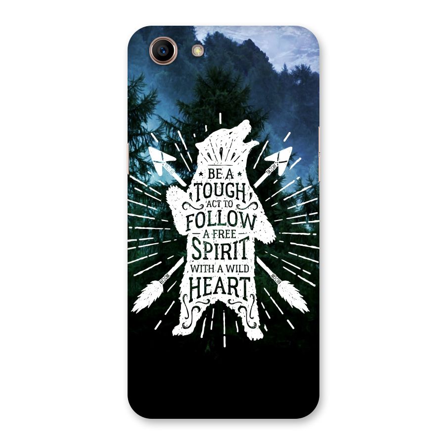 Follow Spirit Heart Back Case for Oppo A83 (2018)
