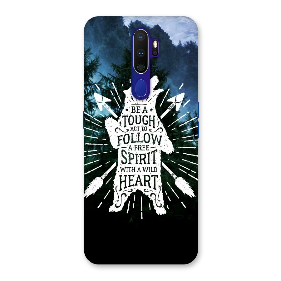 Follow Spirit Heart Back Case for Oppo A9 (2020)