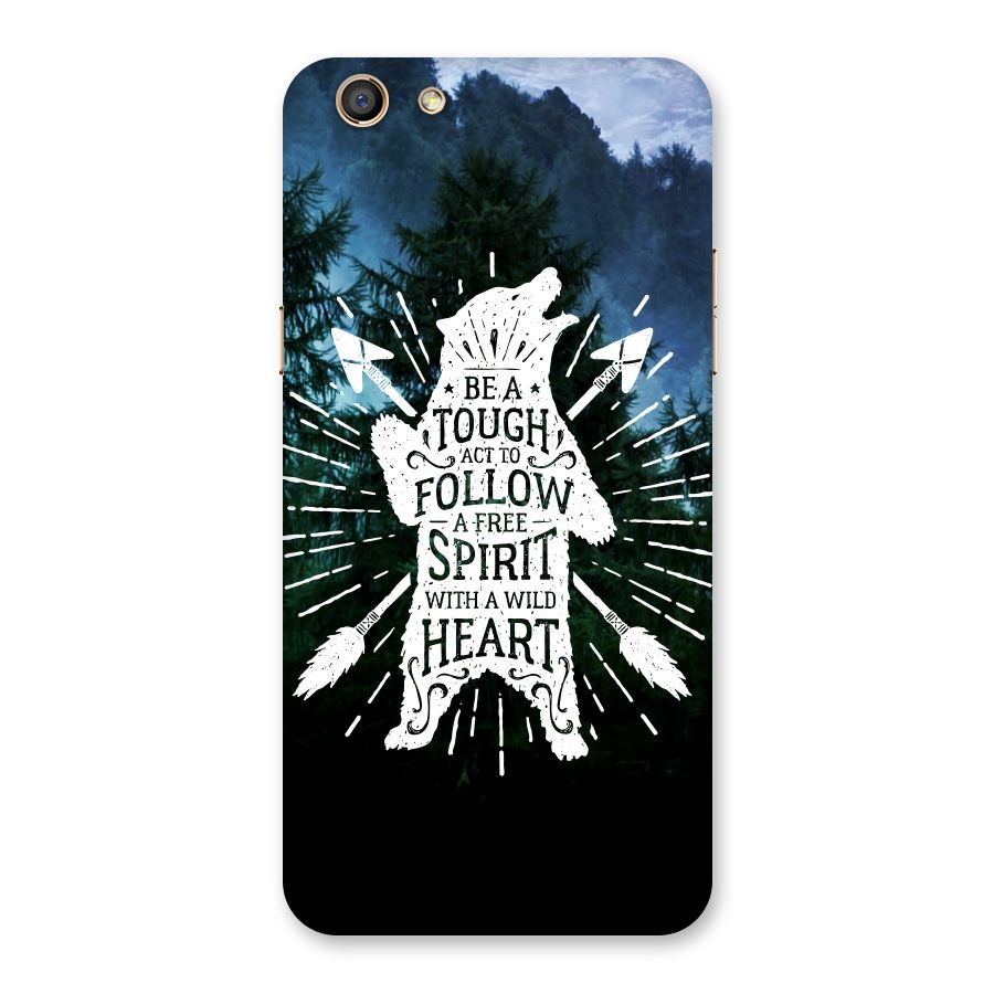 Follow Spirit Heart Back Case for Oppo F3