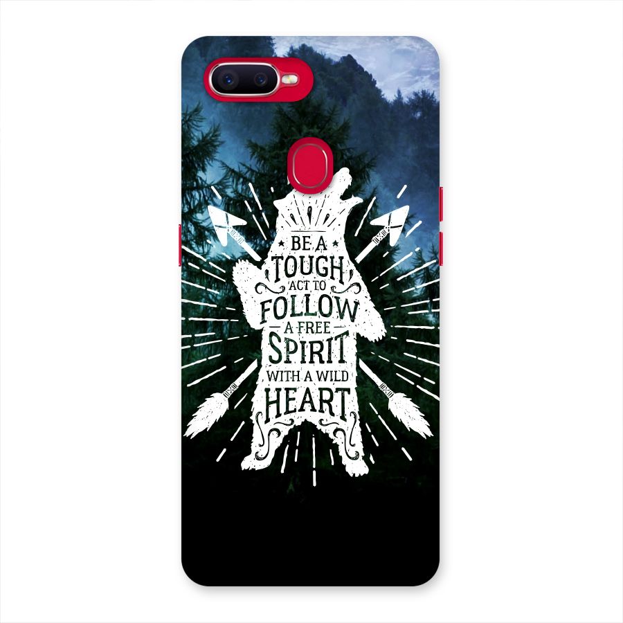 Follow Spirit Heart Back Case for Oppo F9 Pro