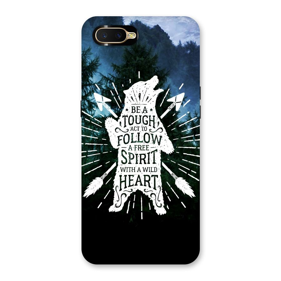 Follow Spirit Heart Back Case for Oppo K1