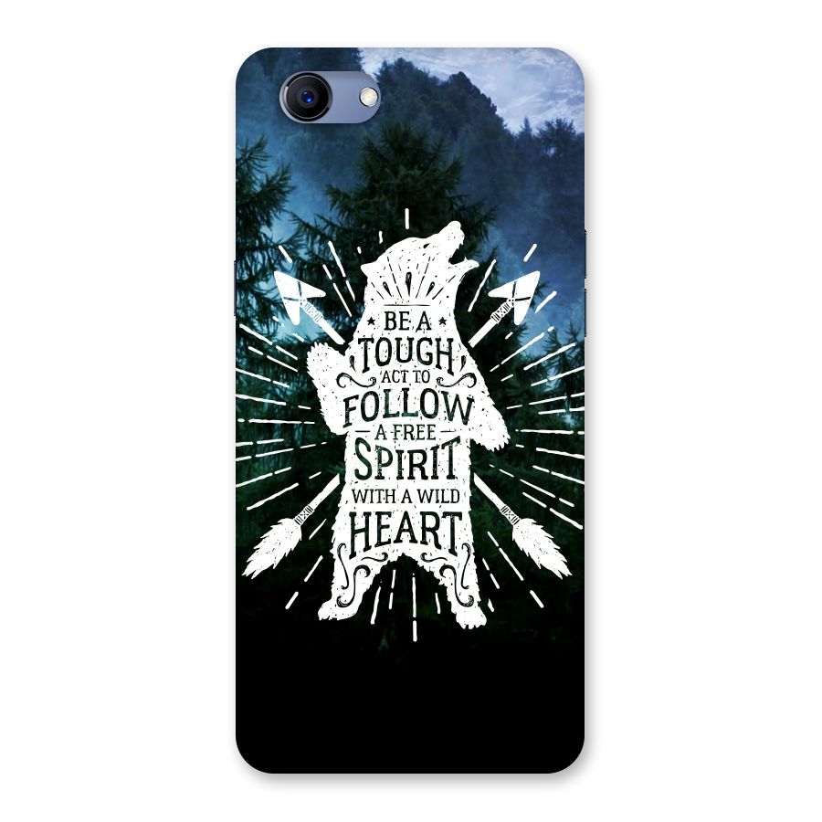 Follow Spirit Heart Back Case for Oppo Realme 1