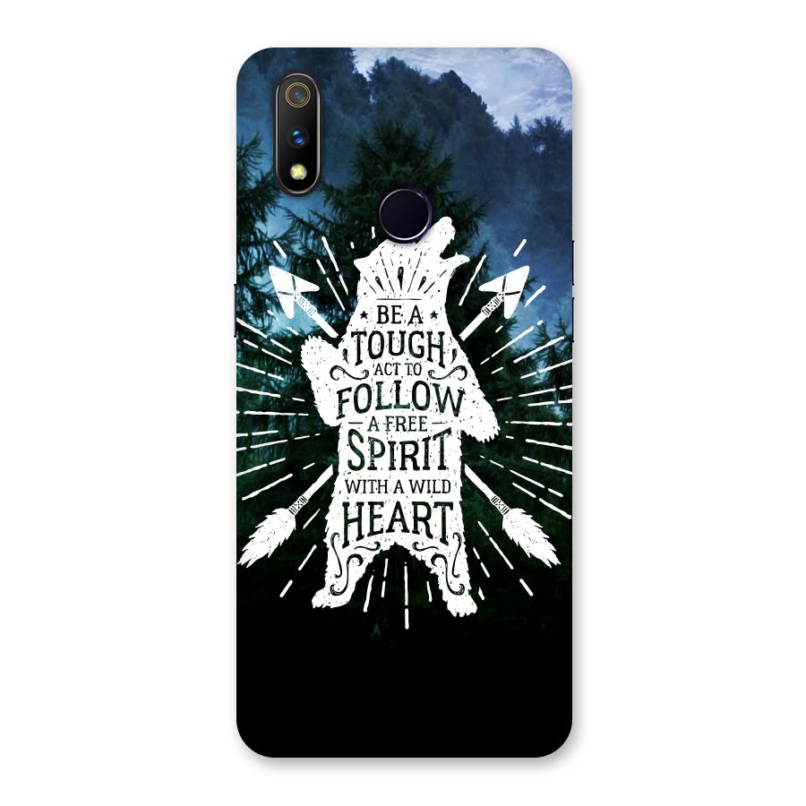 Follow Spirit Heart Back Case for Realme 3 Pro