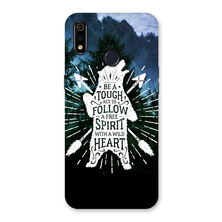 Follow Spirit Heart Back Case for Realme 3i