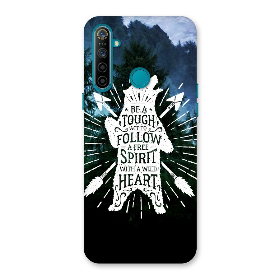 Follow Spirit Heart Back Case for Realme 5i