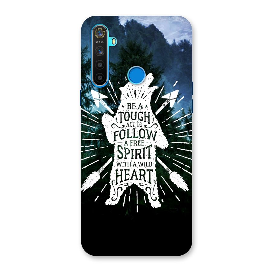 Follow Spirit Heart Back Case for Realme 5s