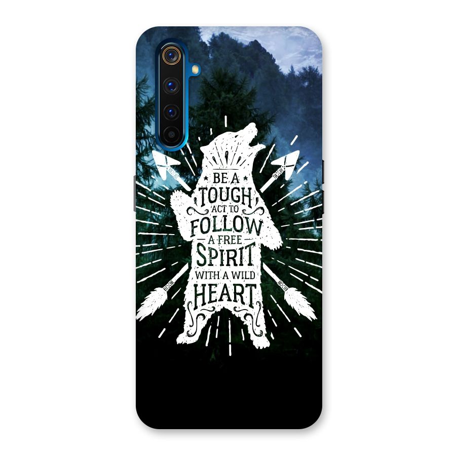 Follow Spirit Heart Back Case for Realme 6 Pro