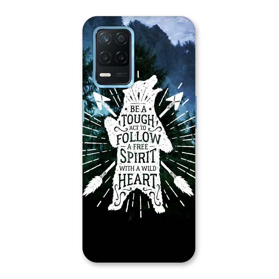 Follow Spirit Heart Back Case for Realme 8s 5G