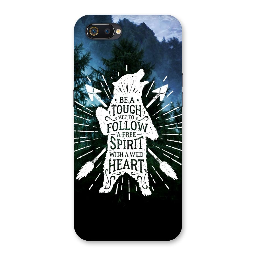 Follow Spirit Heart Back Case for Realme C2