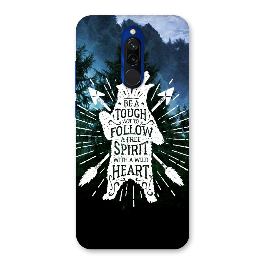 Follow Spirit Heart Back Case for Redmi 8