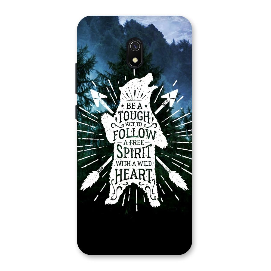 Follow Spirit Heart Back Case for Redmi 8A