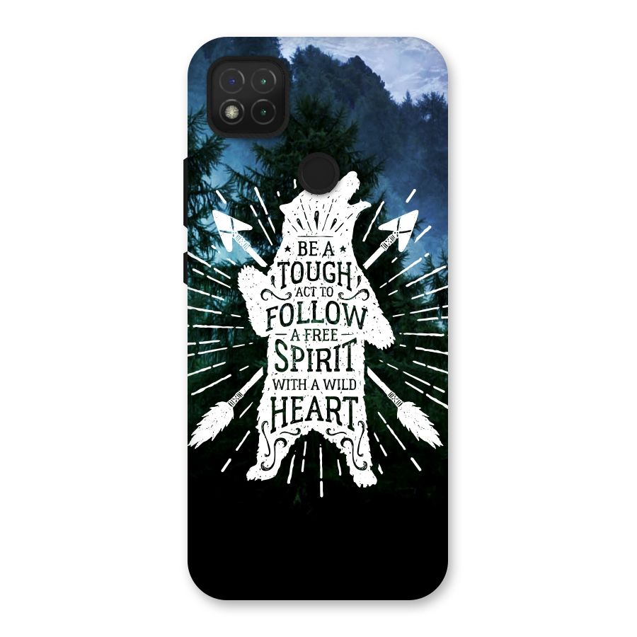 Follow Spirit Heart Back Case for Redmi 9