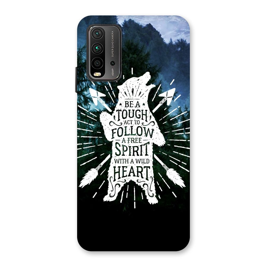 Follow Spirit Heart Back Case for Redmi 9 Power